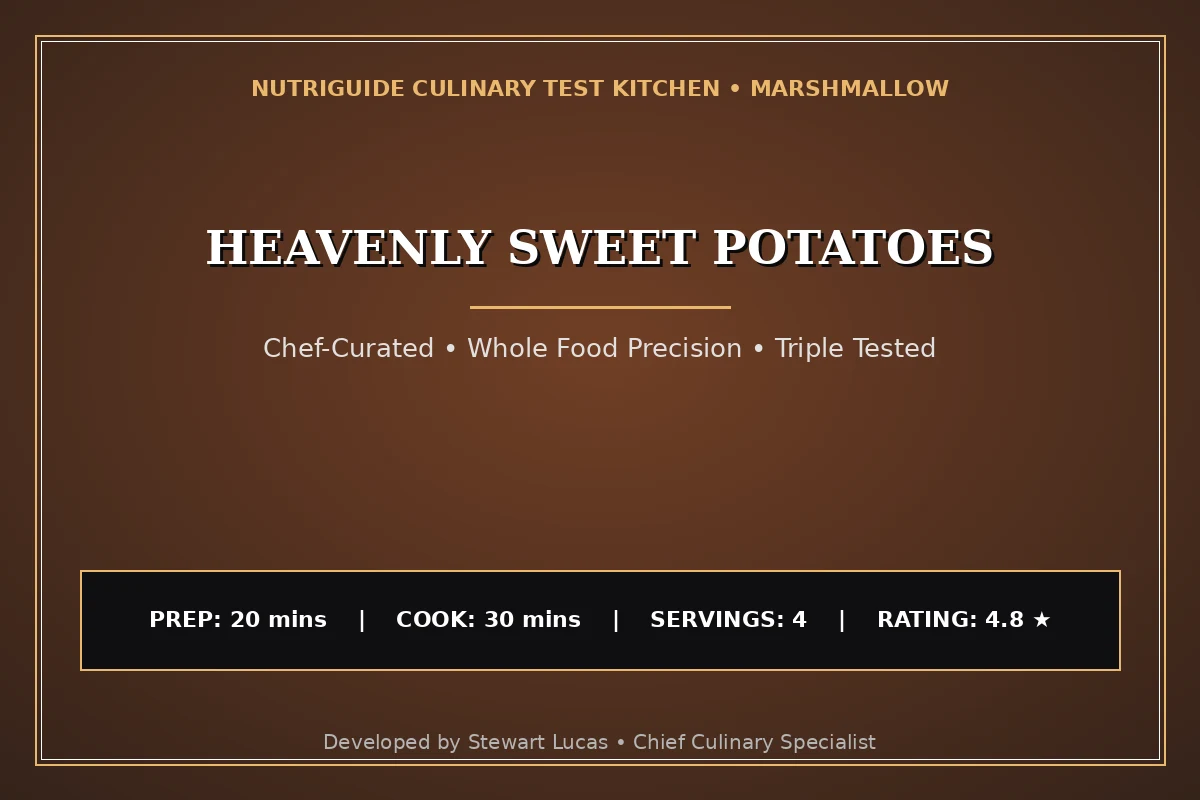 Heavenly Sweet Potatoes