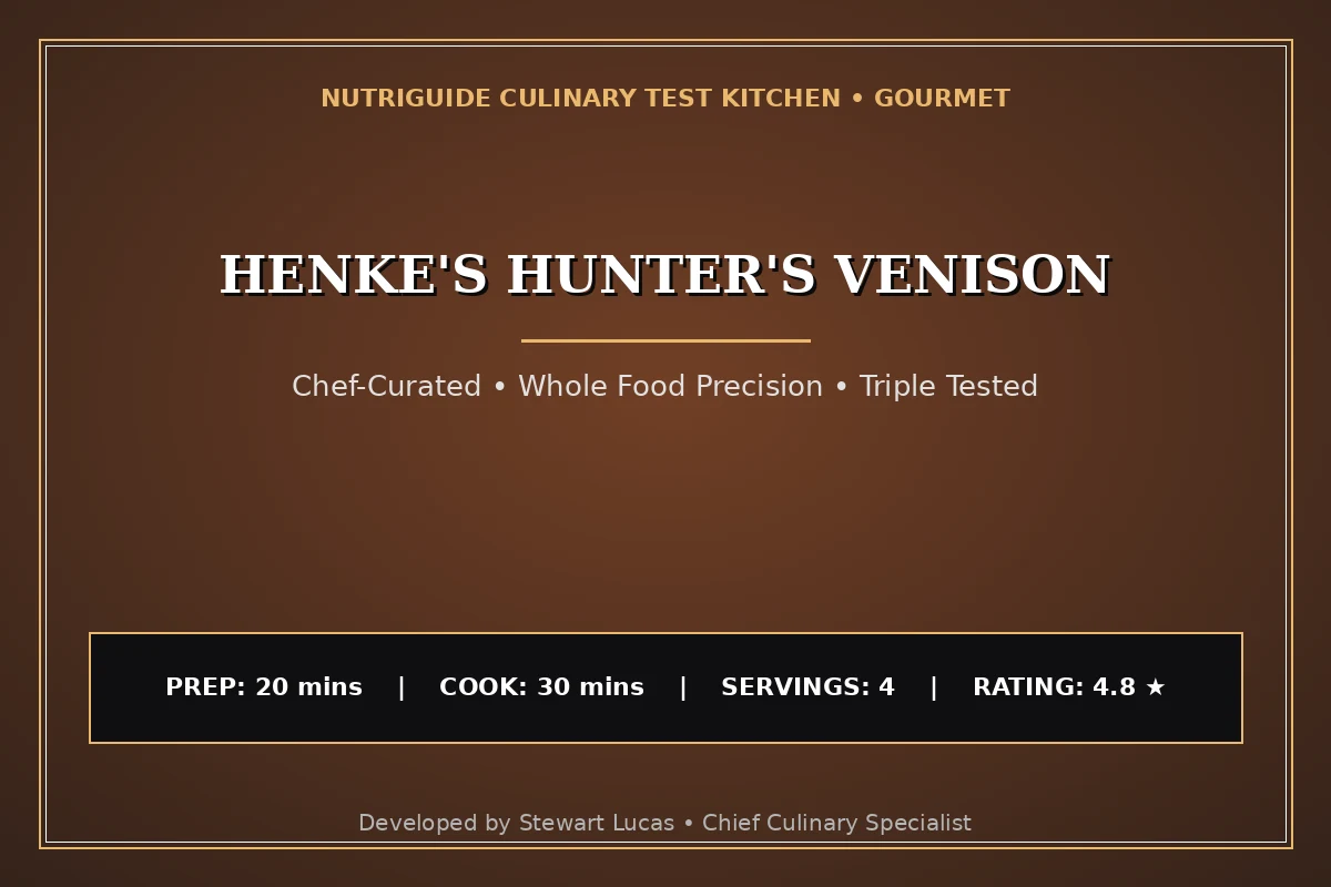 Henke'S Hunter'S Venison