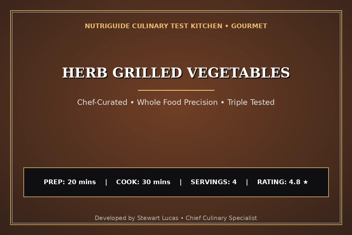 Herb Grilled Vegetables