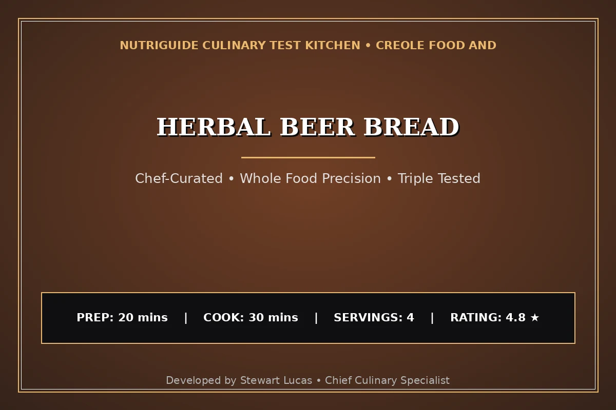 Herbal Beer Bread