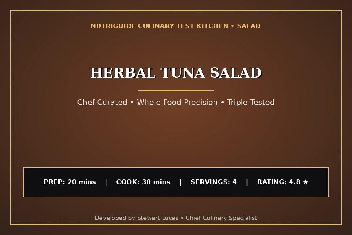 Herbal Tuna Salad