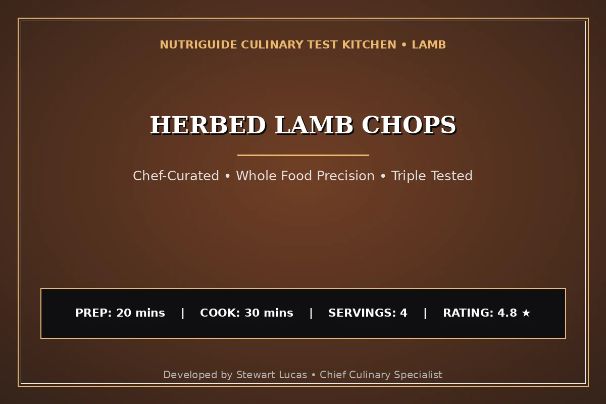 Herbed Lamb Chops