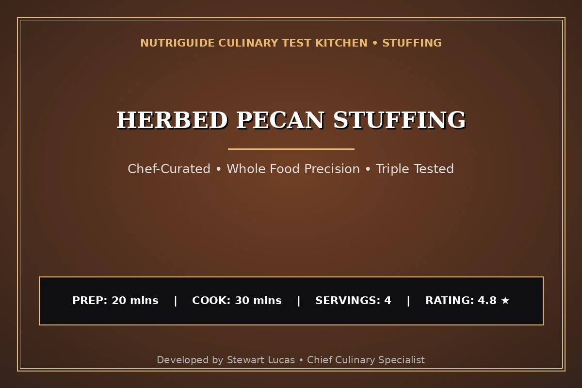 Herbed Pecan Stuffing