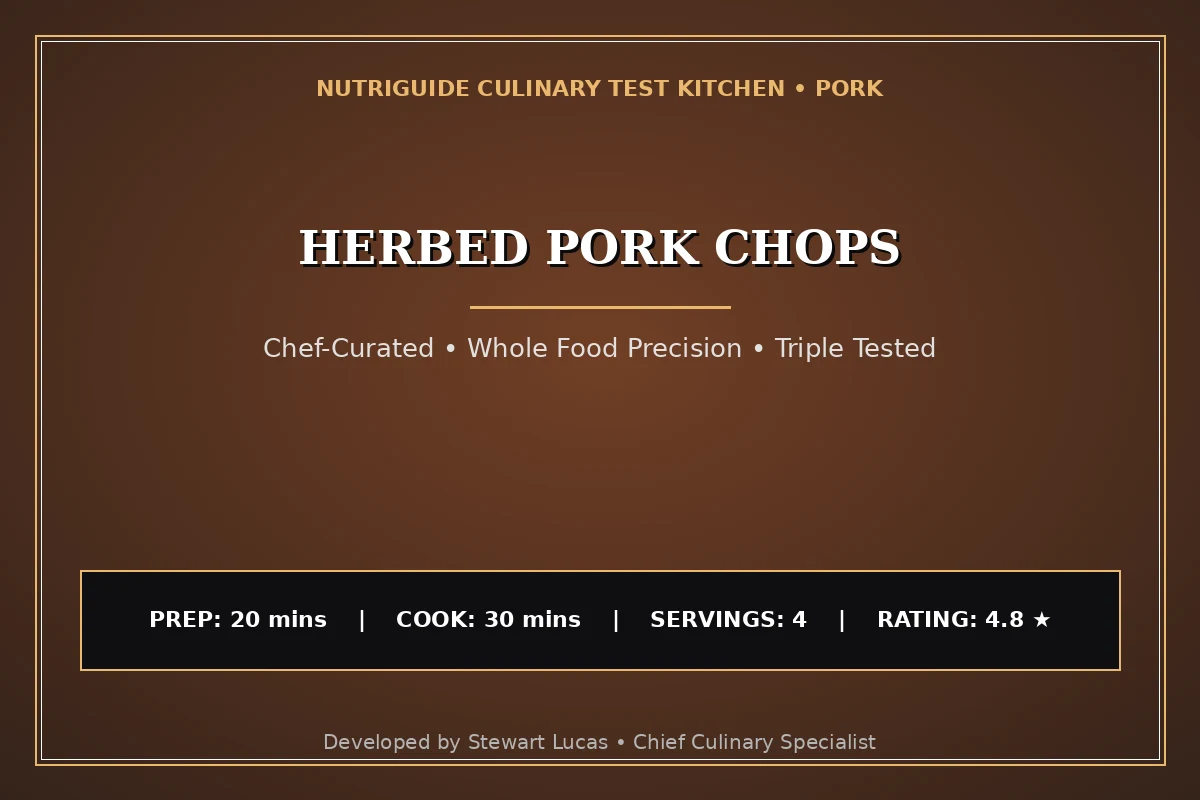 Herbed Pork Chops