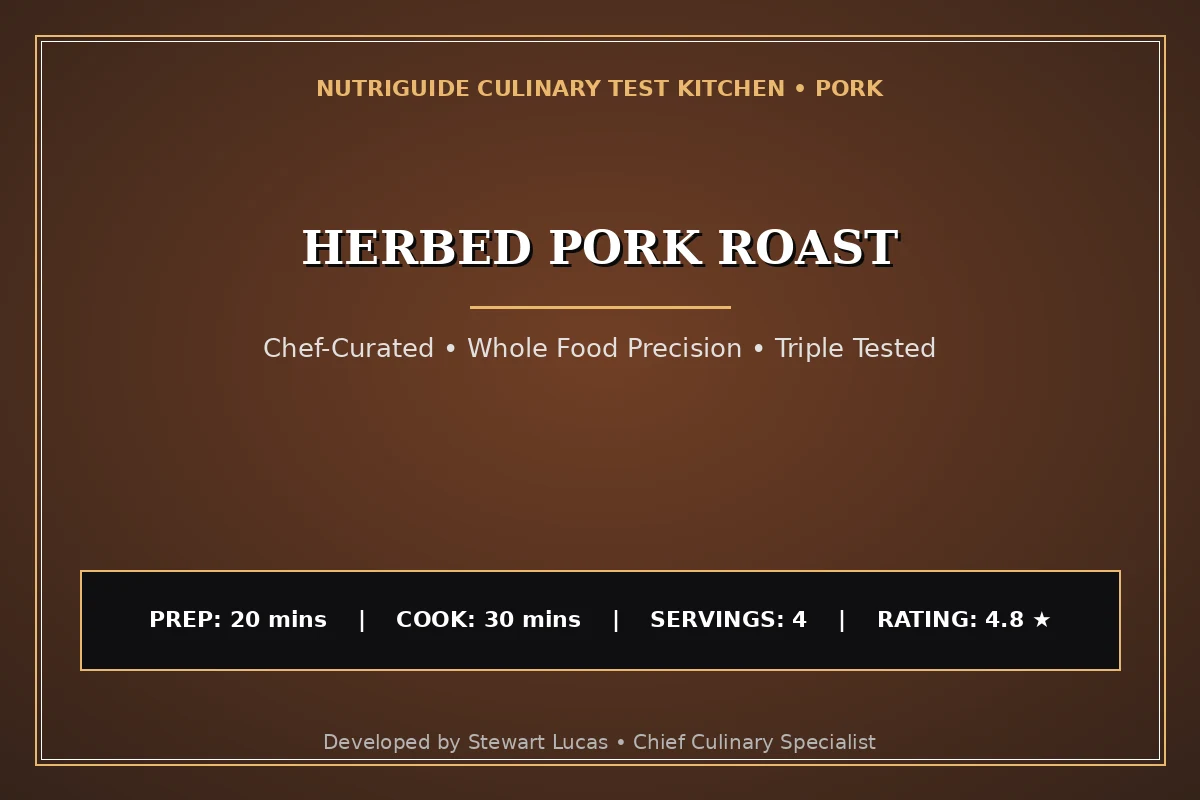 Herbed Pork Roast