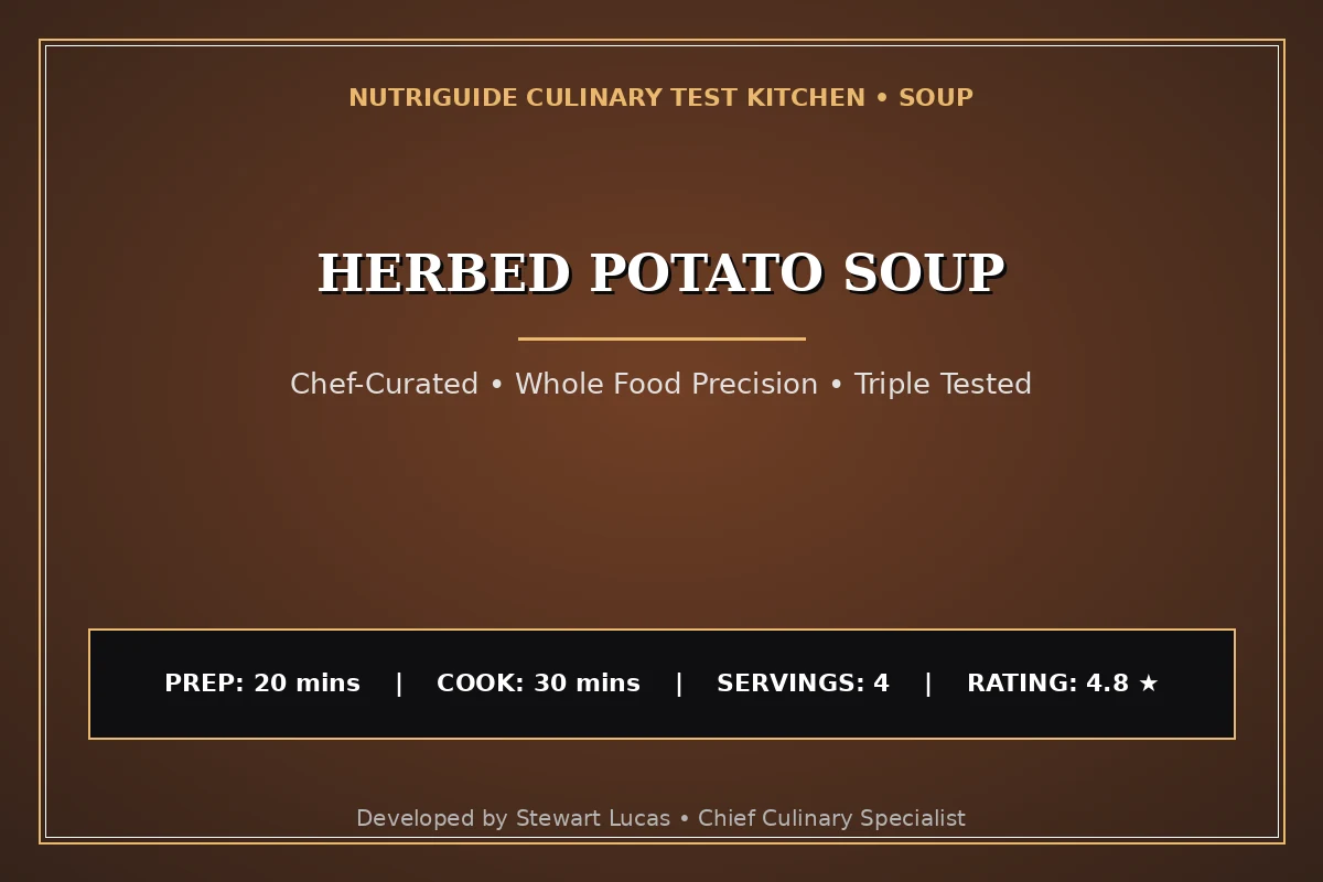 Herbed Potato Soup