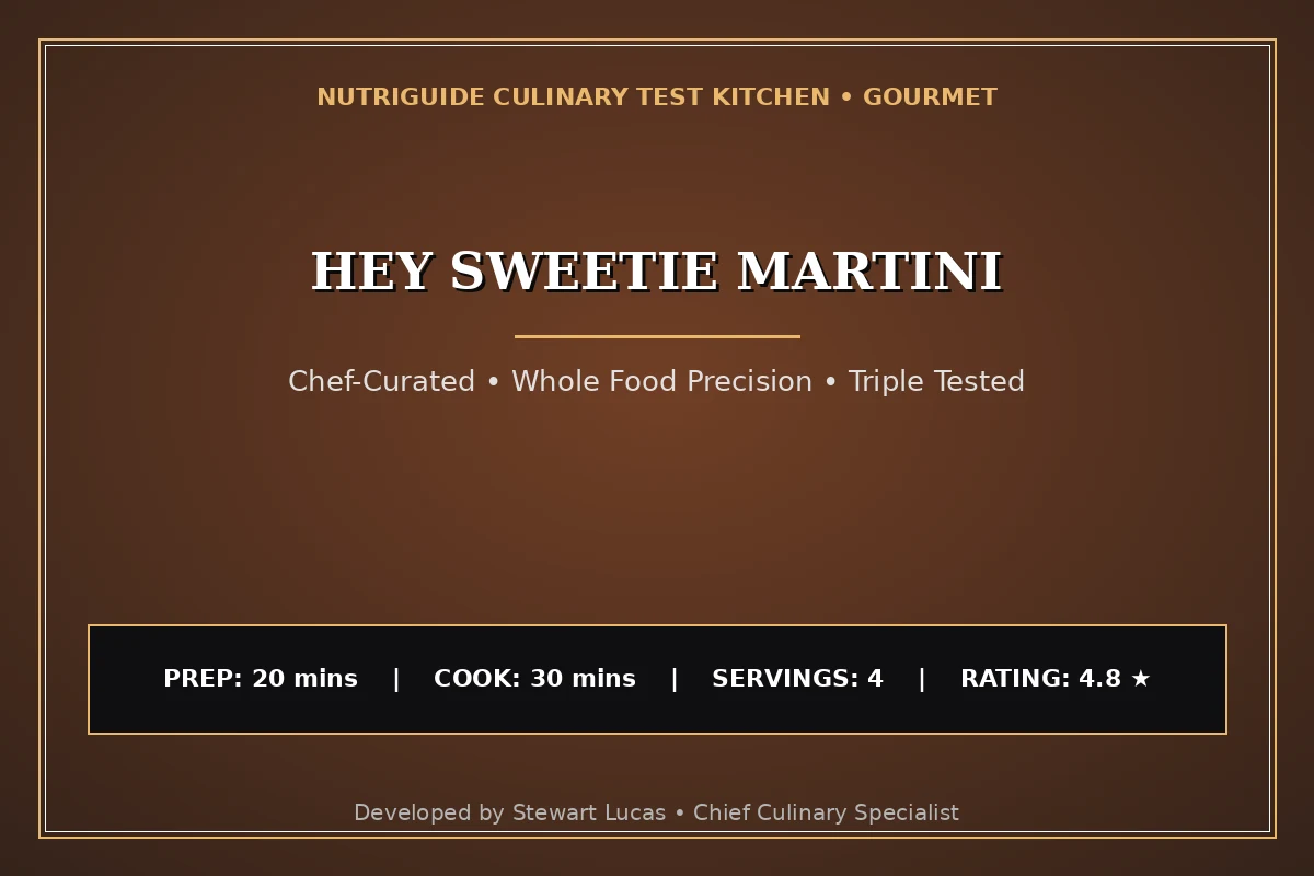 Hey Sweetie Martini