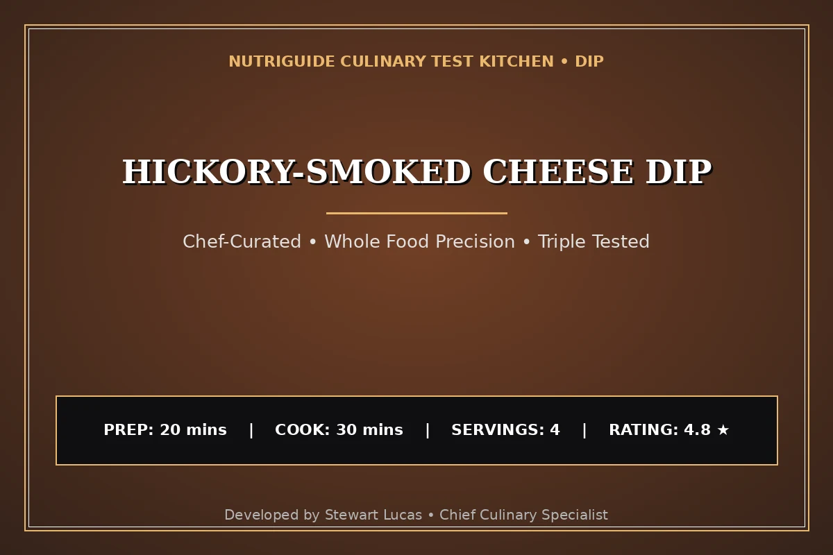 Hickory-Smoked Cheese Dip