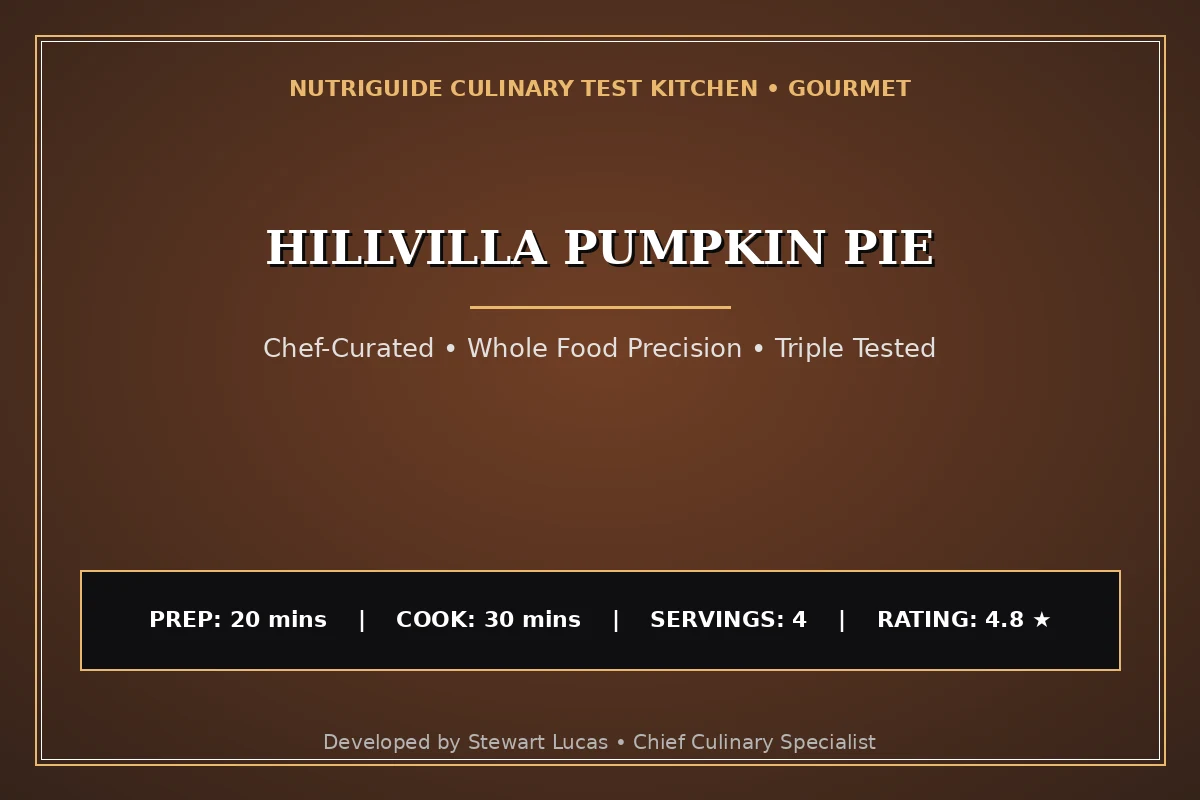 Hillvilla Pumpkin Pie