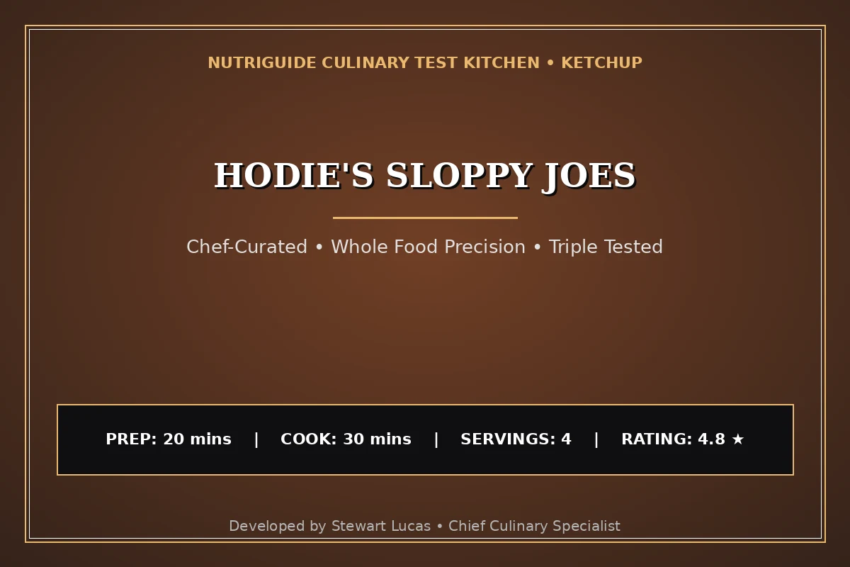Hodie'S Sloppy Joes