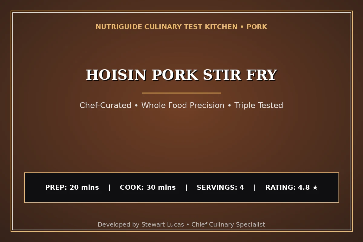 Hoisin Pork Stir Fry
