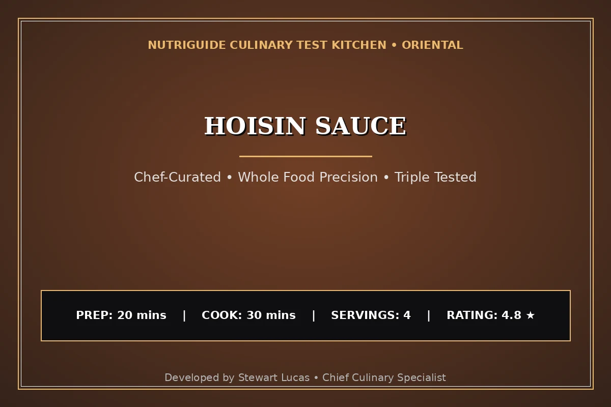 Hoisin Sauce