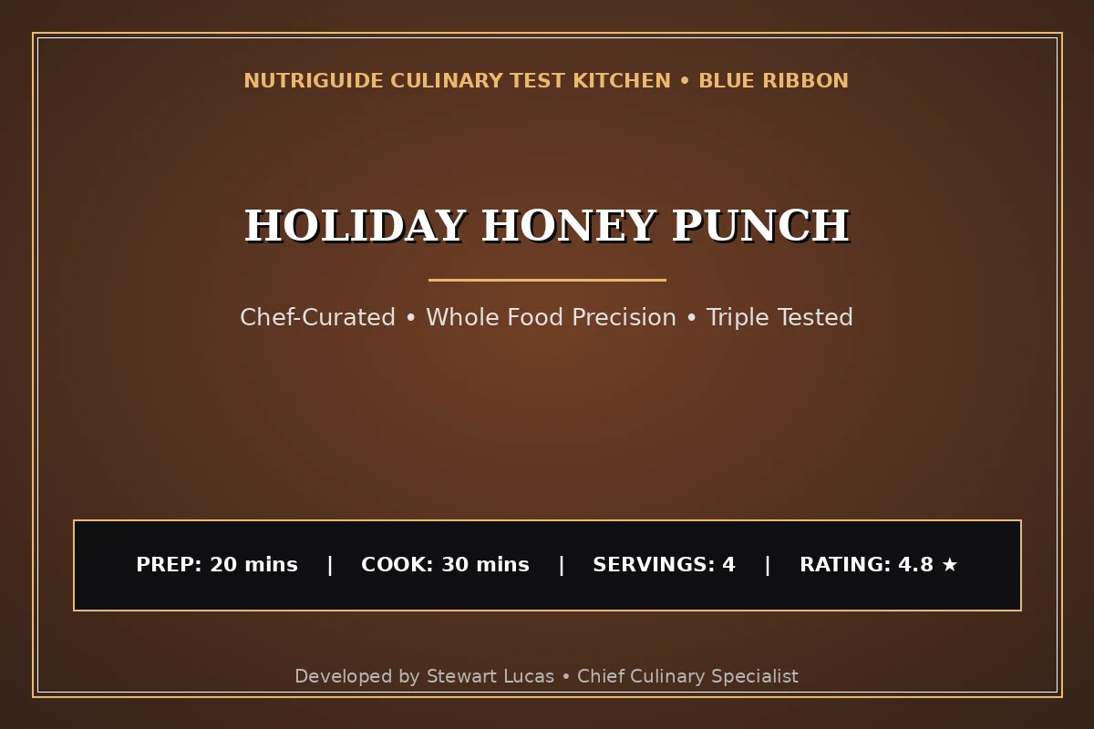 Holiday Honey Punch