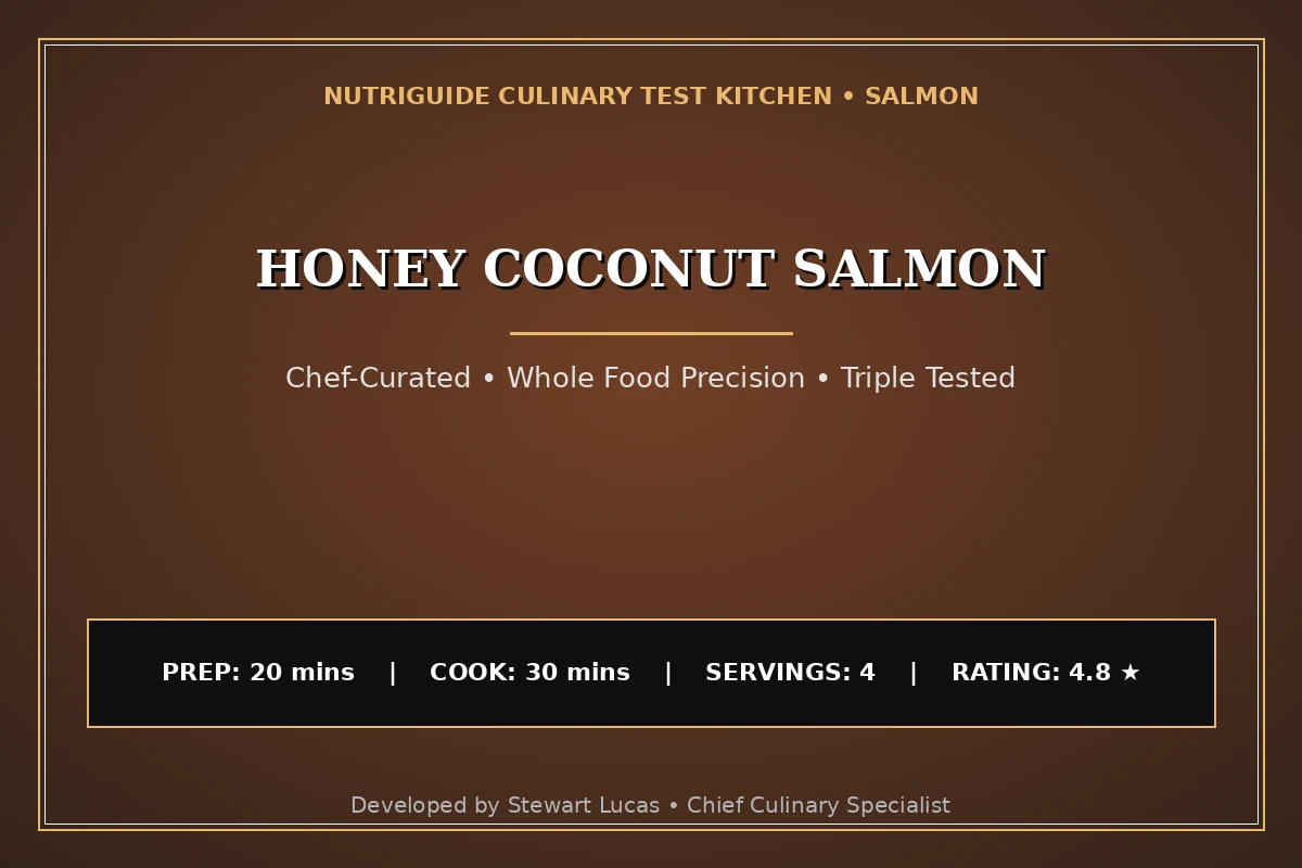 Honey Coconut Salmon