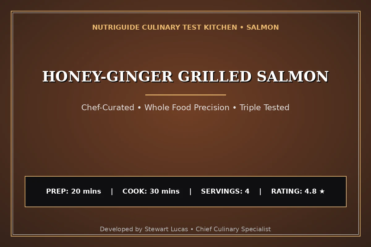 Honey-Ginger Grilled Salmon