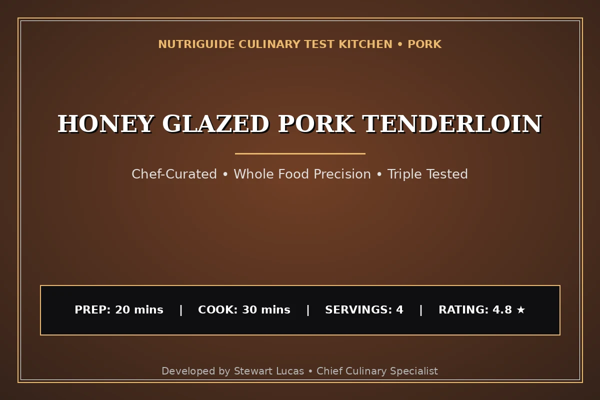 Honey Glazed Pork Tenderloin