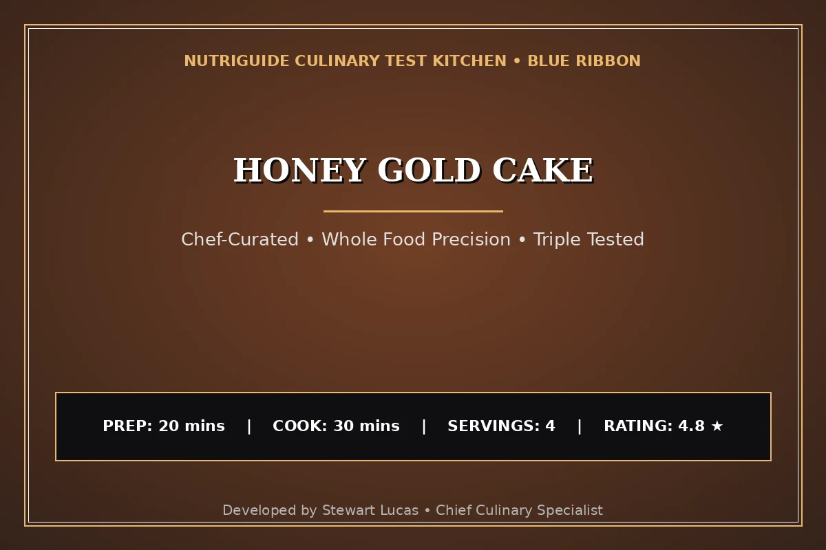 Honey Gold Cake