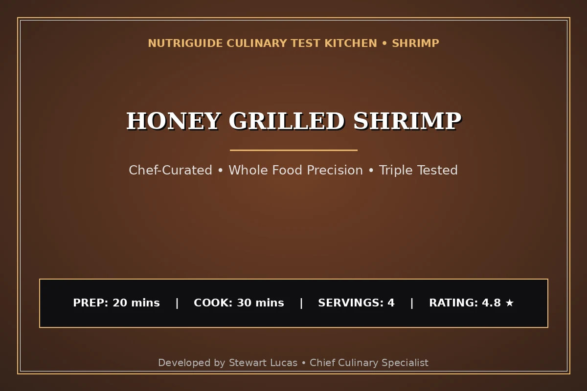 Honey Grilled Shrimp