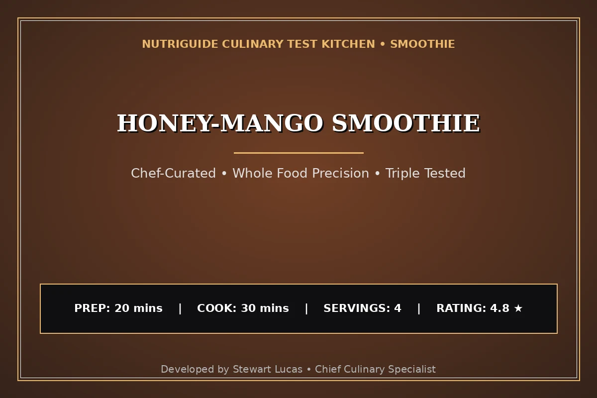 Honey-Mango Smoothie