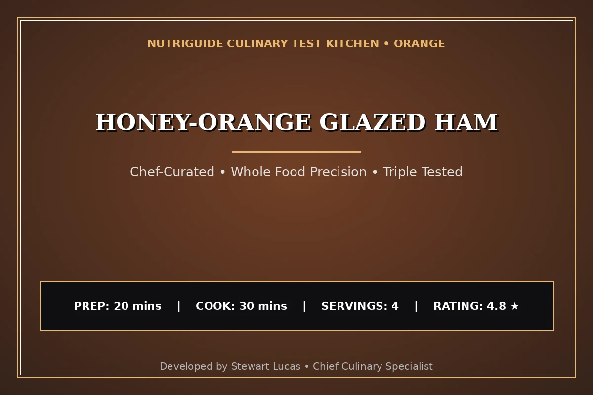 Honey-Orange Glazed Ham