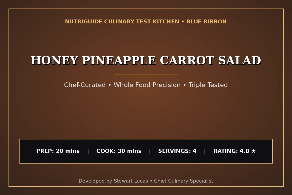 Honey Pineapple Carrot Salad