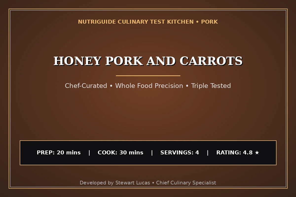 Honey Pork And Carrots