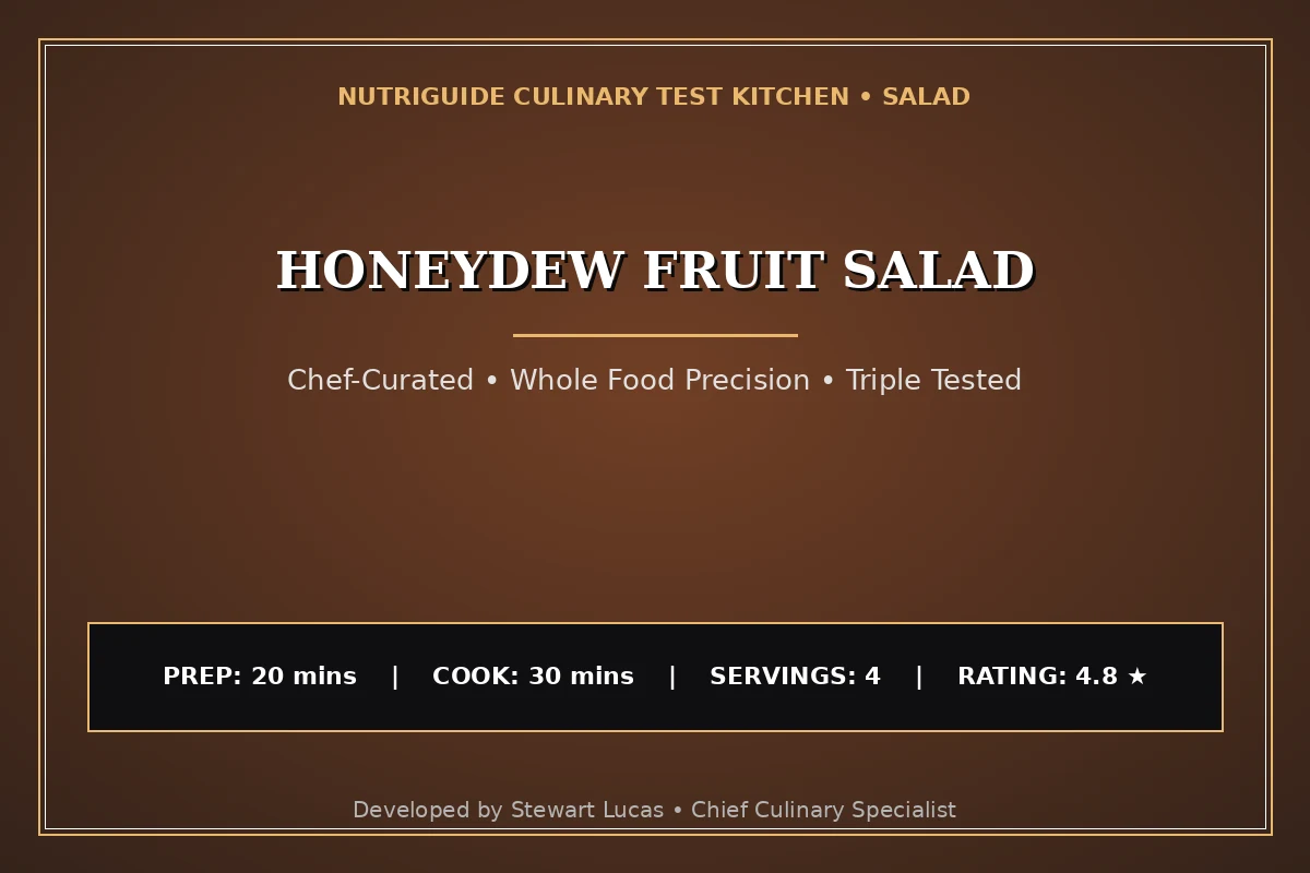 Honeydew Fruit Salad