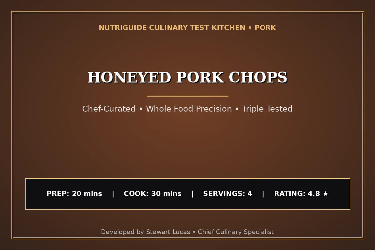 Honeyed Pork Chops