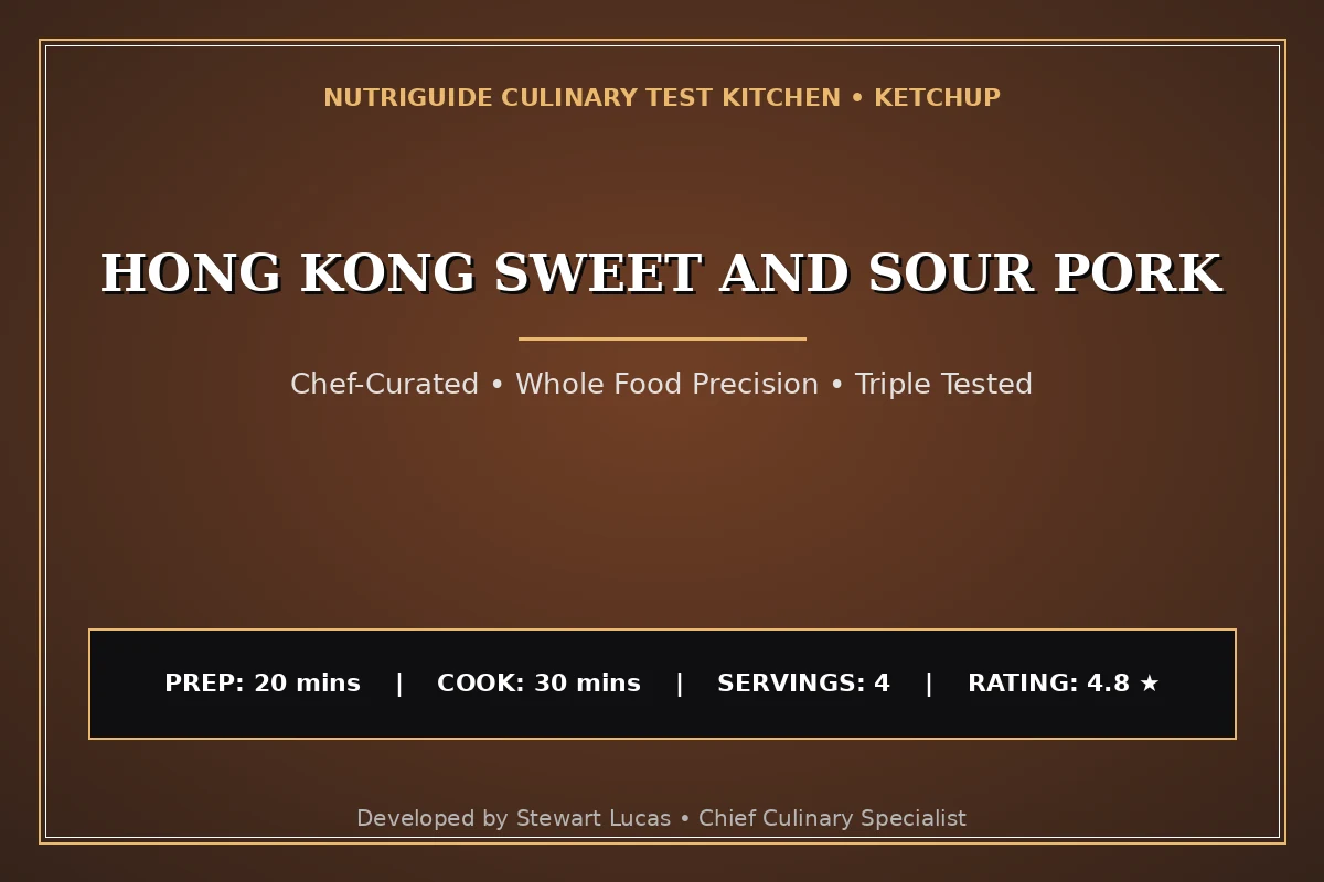 Hong Kong Sweet And Sour Pork