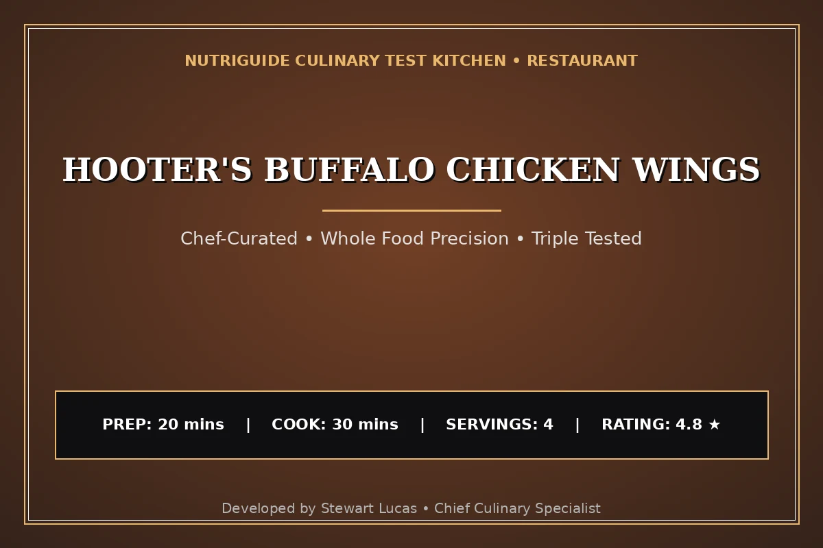 Hooter'S Buffalo Chicken Wings