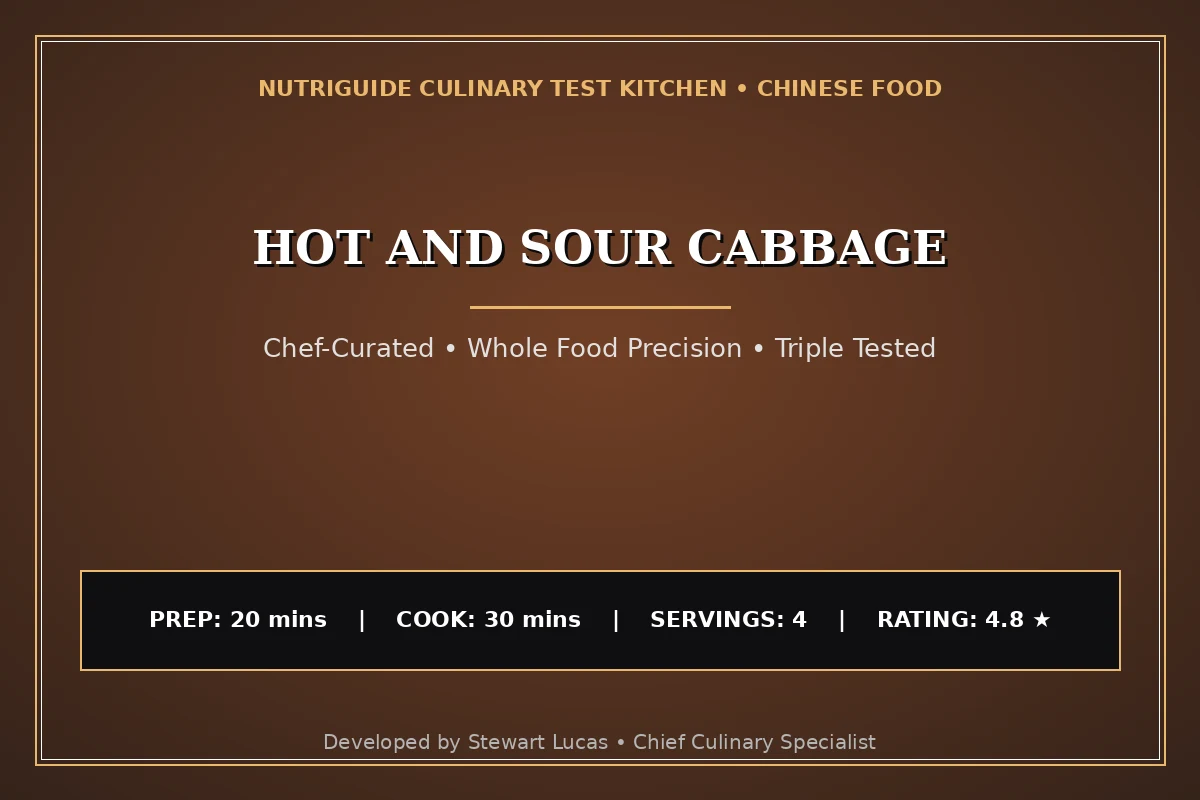 Hot And Sour Cabbage