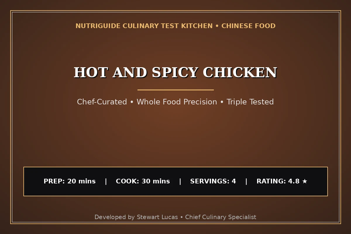 Hot And Spicy Chicken