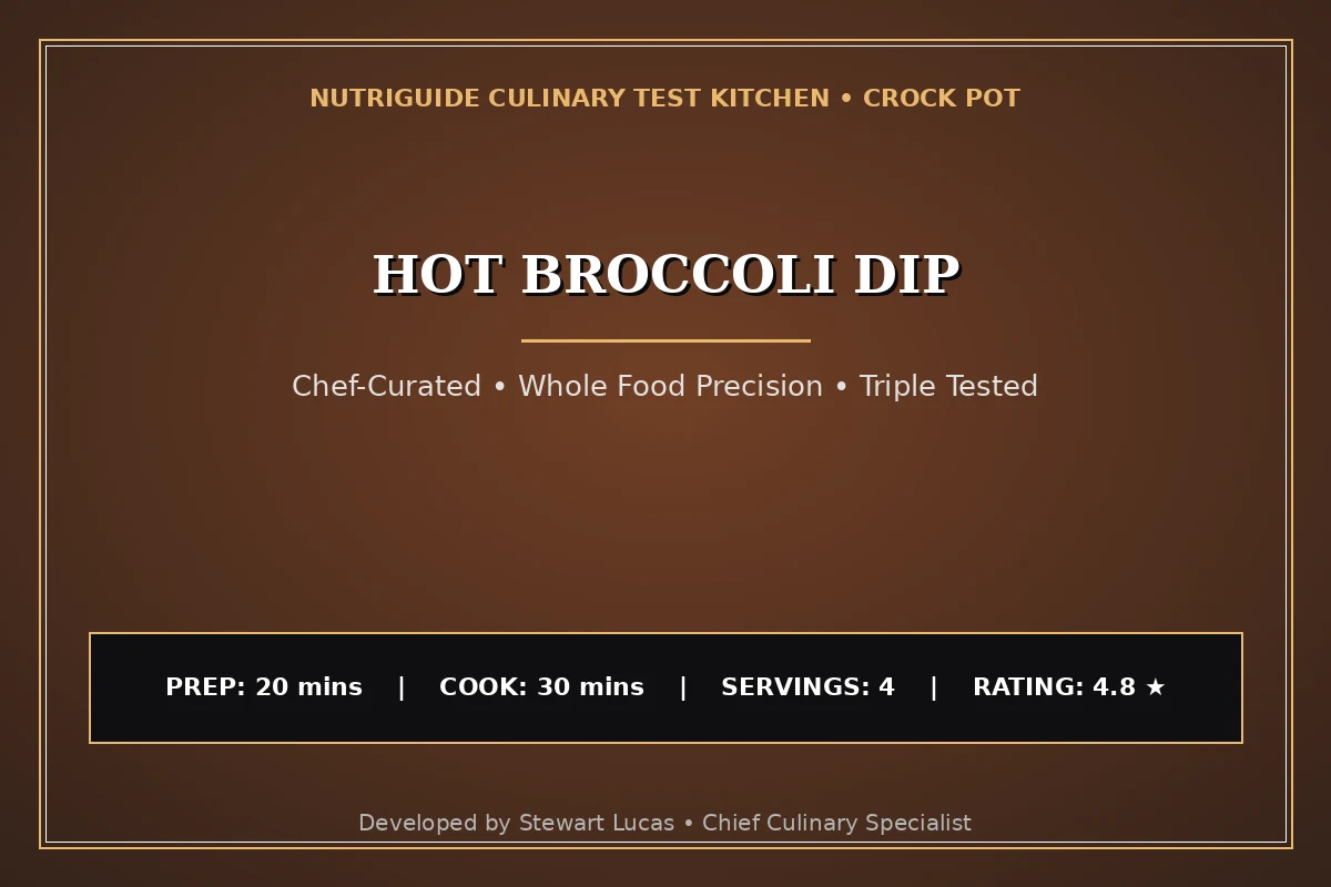 Hot Broccoli Dip