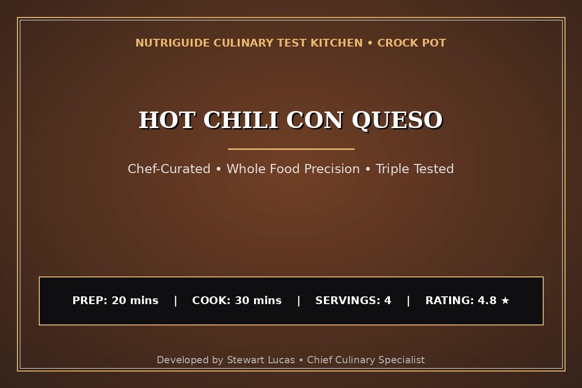 Hot Chili Con Queso