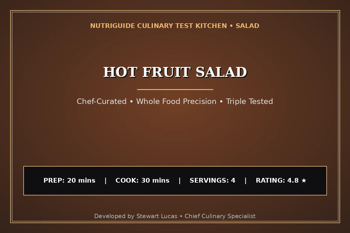 Hot Fruit Salad