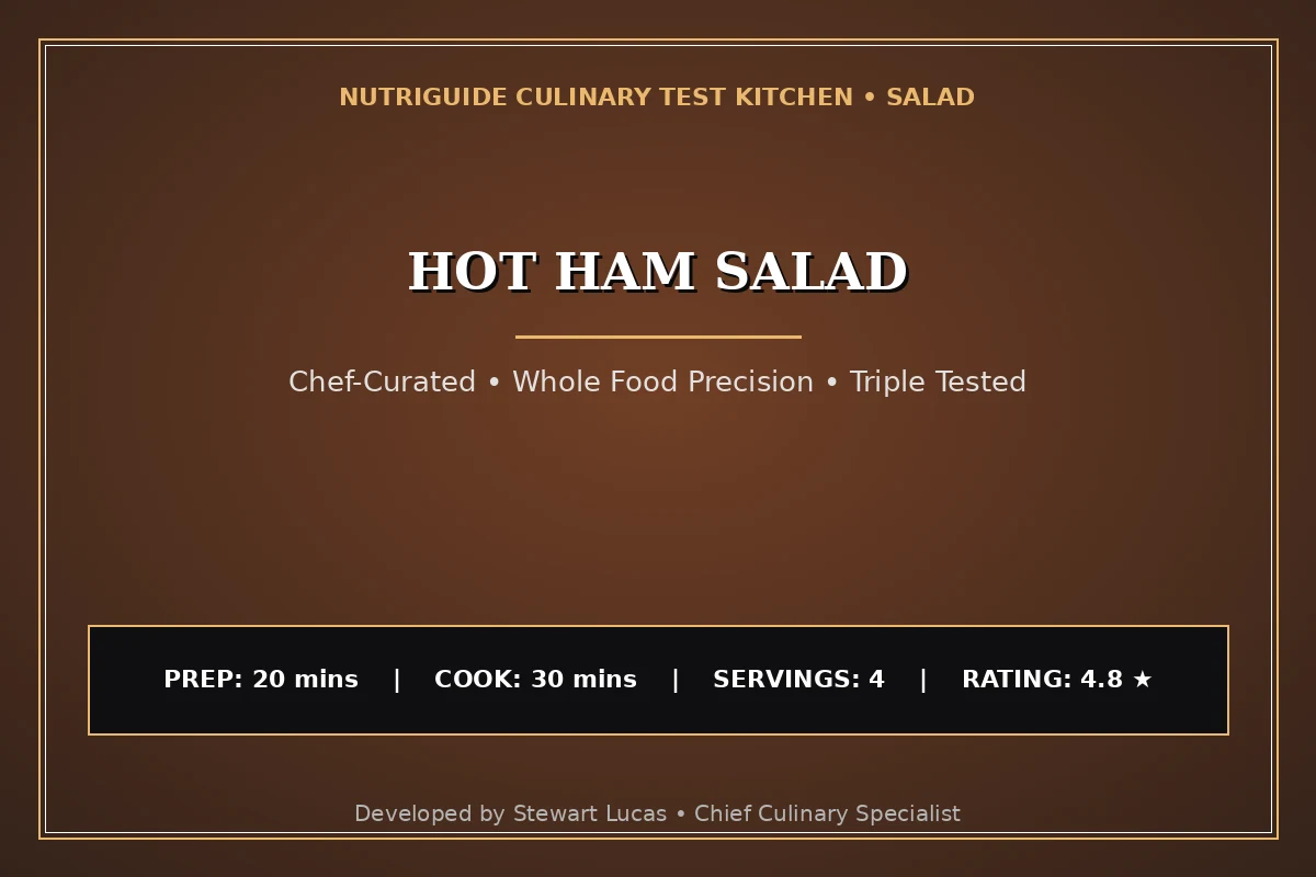 Hot Ham Salad