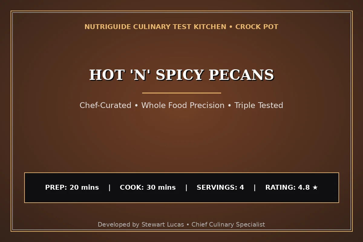 Hot 'N' Spicy Pecans