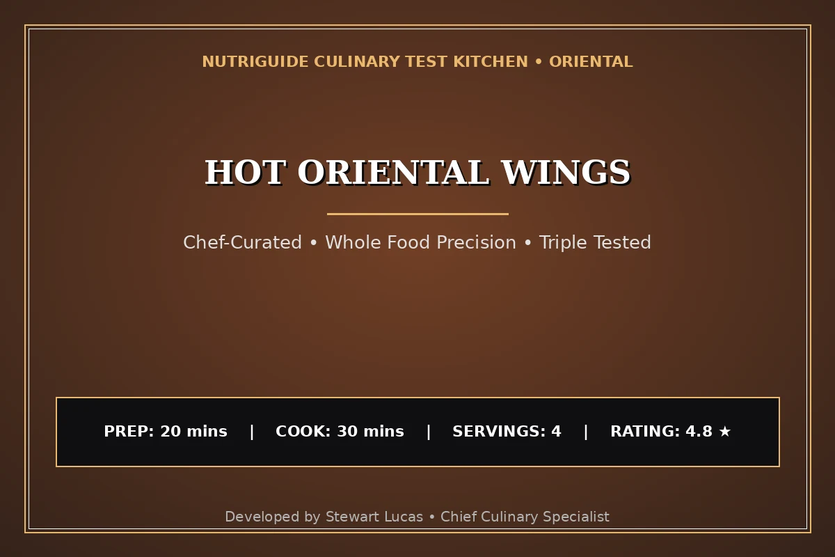 Hot Oriental Wings