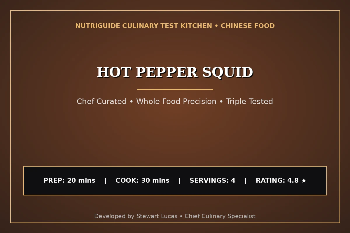 Hot Pepper Squid