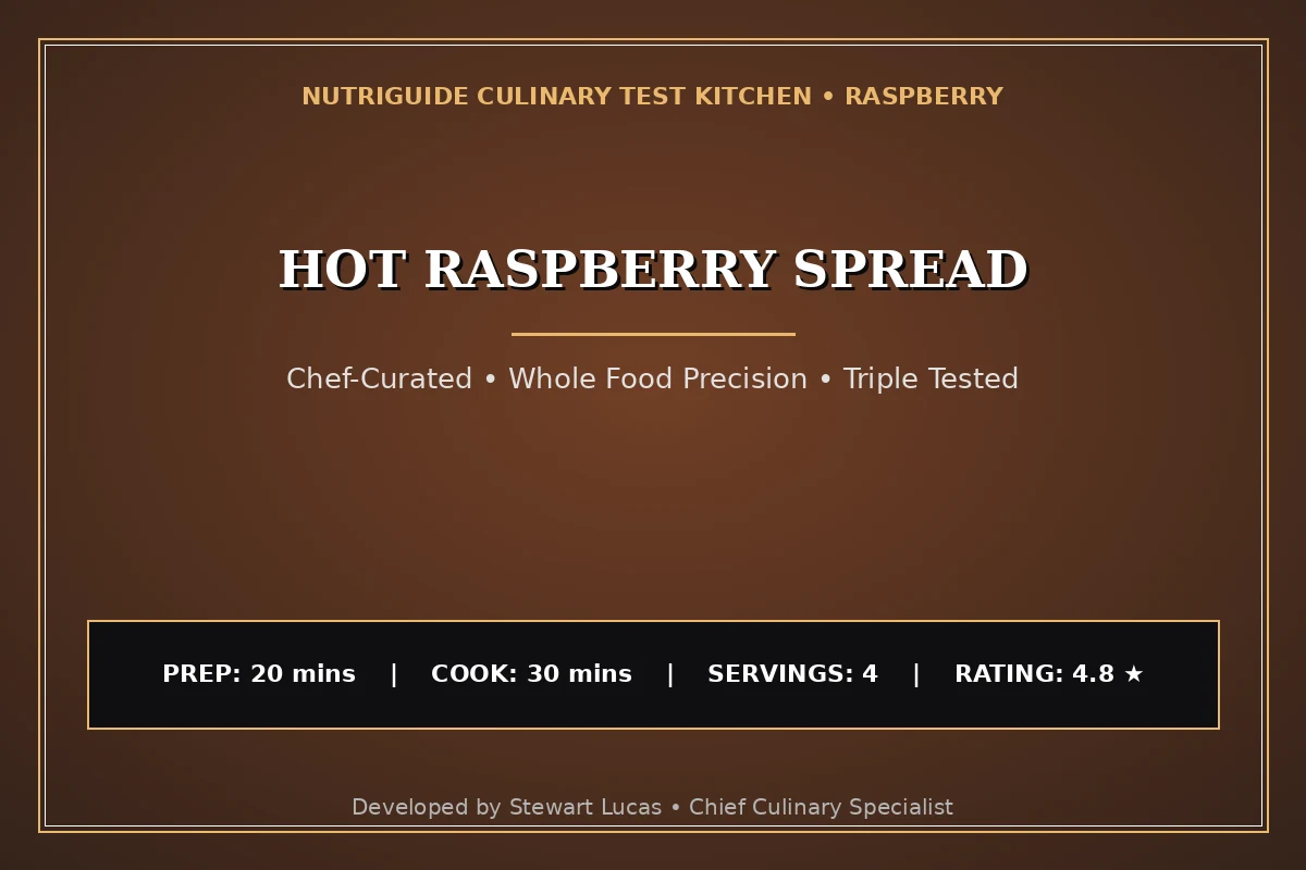 Hot Raspberry Spread