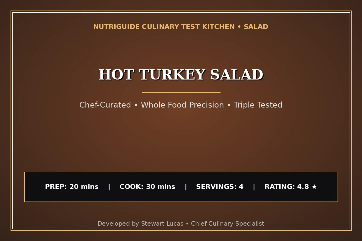 Hot Turkey Salad