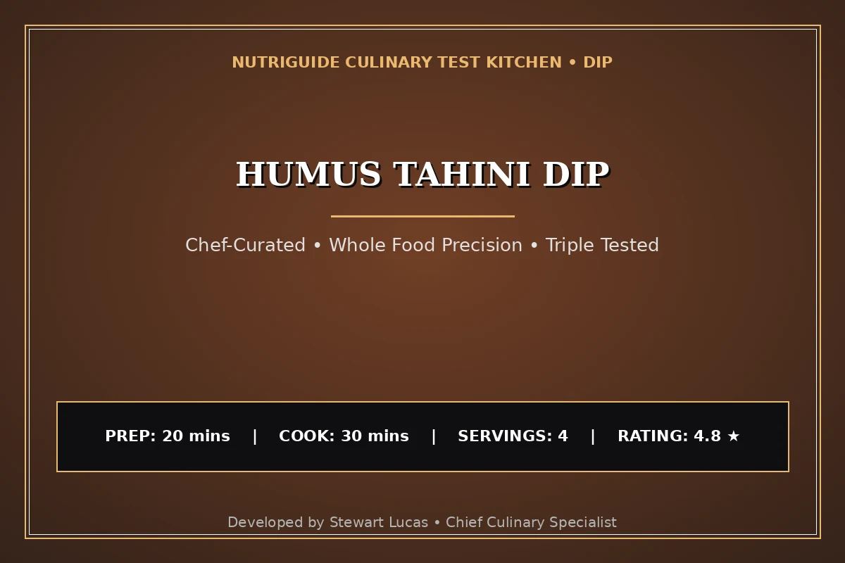 Humus Tahini Dip