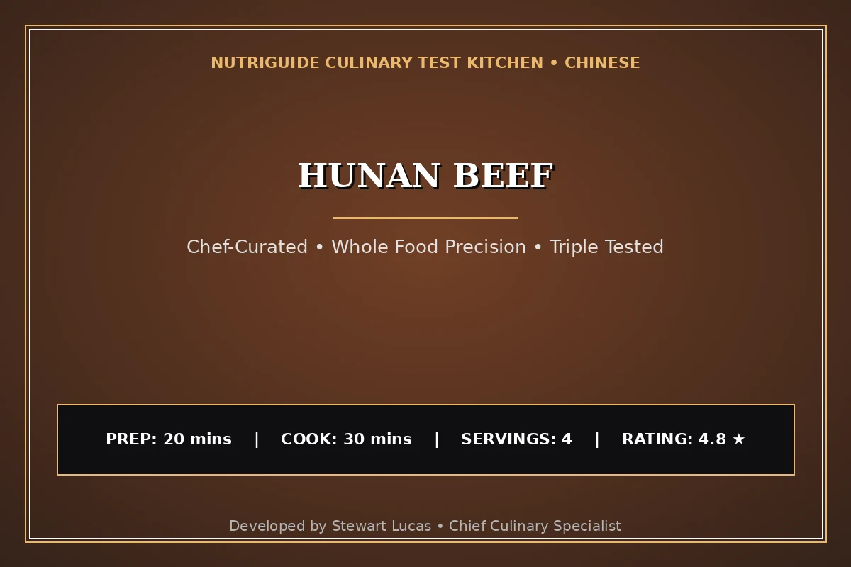 Hunan Beef