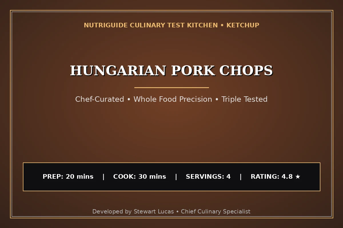 Hungarian Pork Chops