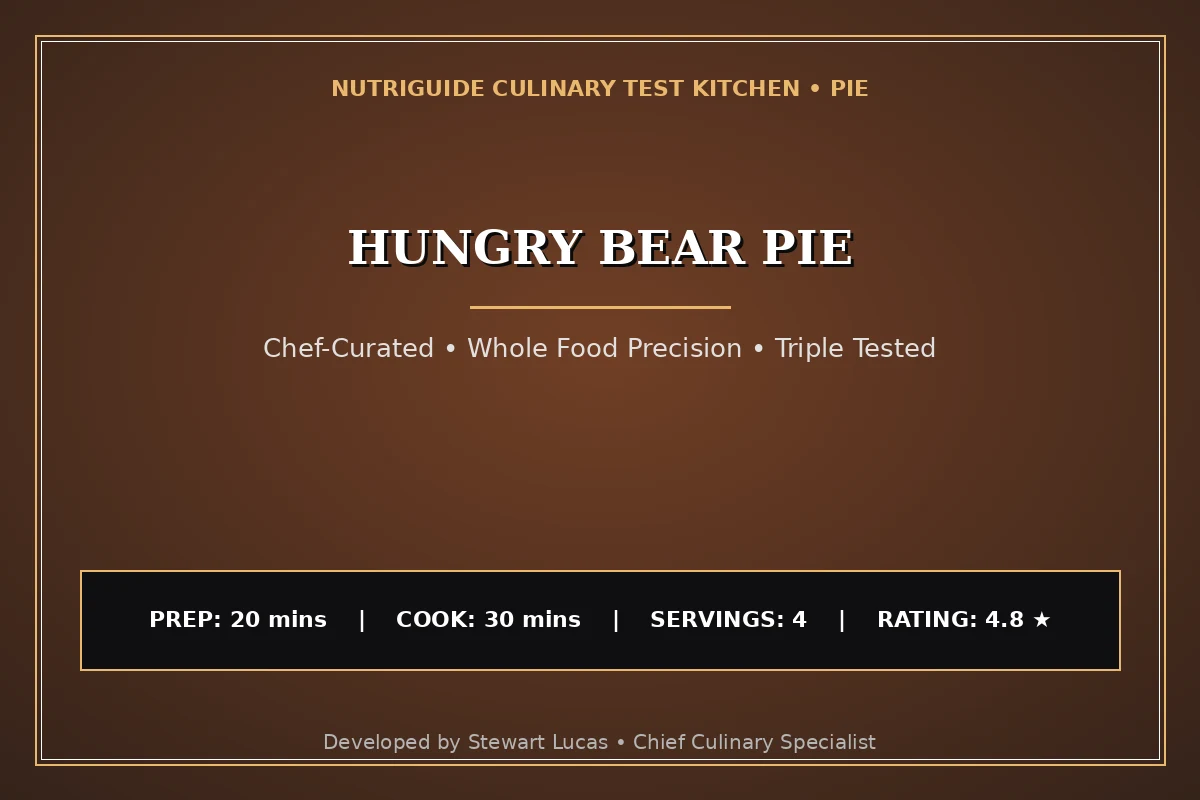 Hungry Bear Pie