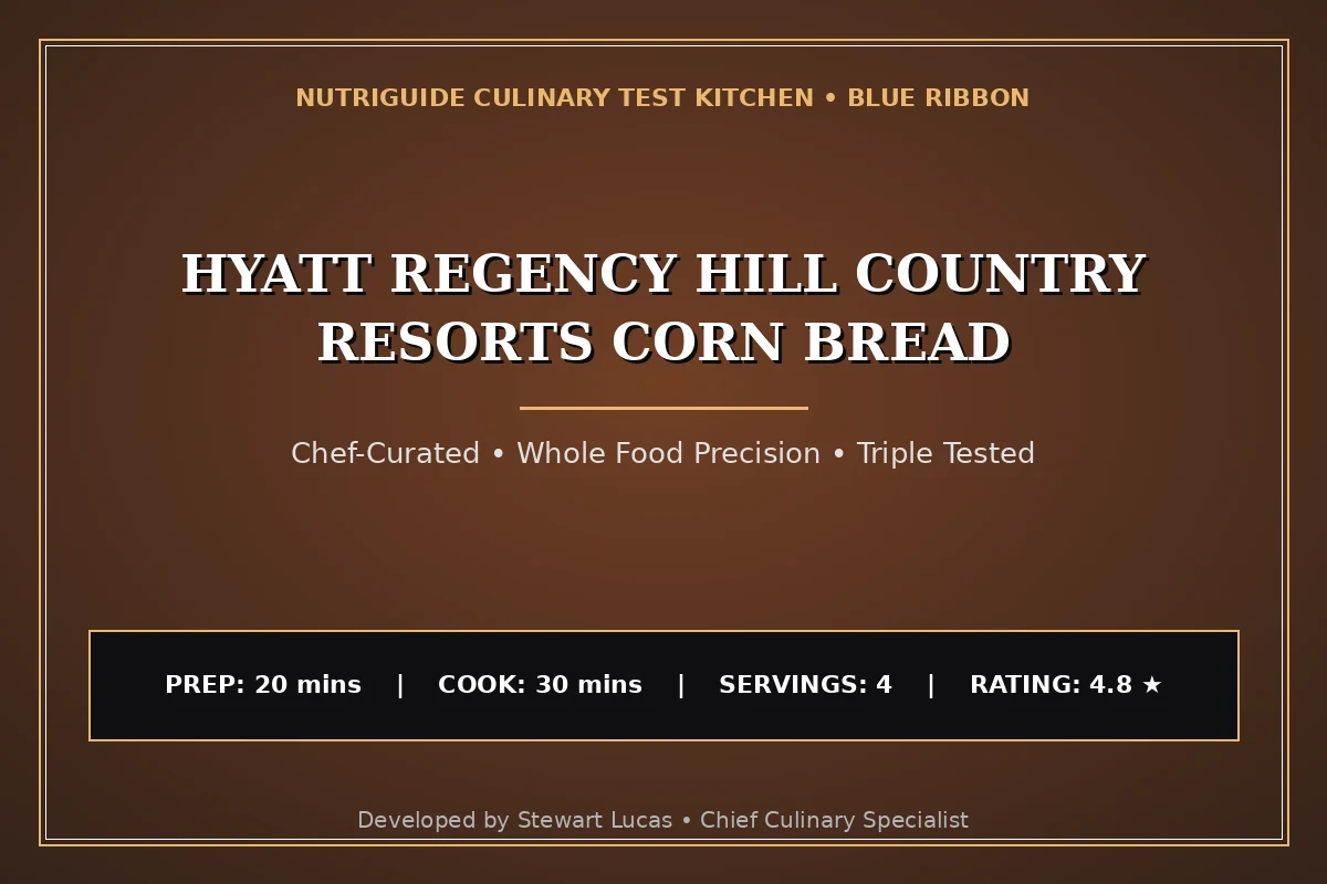 Hyatt Regency Hill Country Resorts Corn Bread