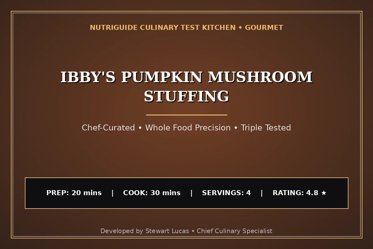 Ibby'S Pumpkin Mushroom Stuffing