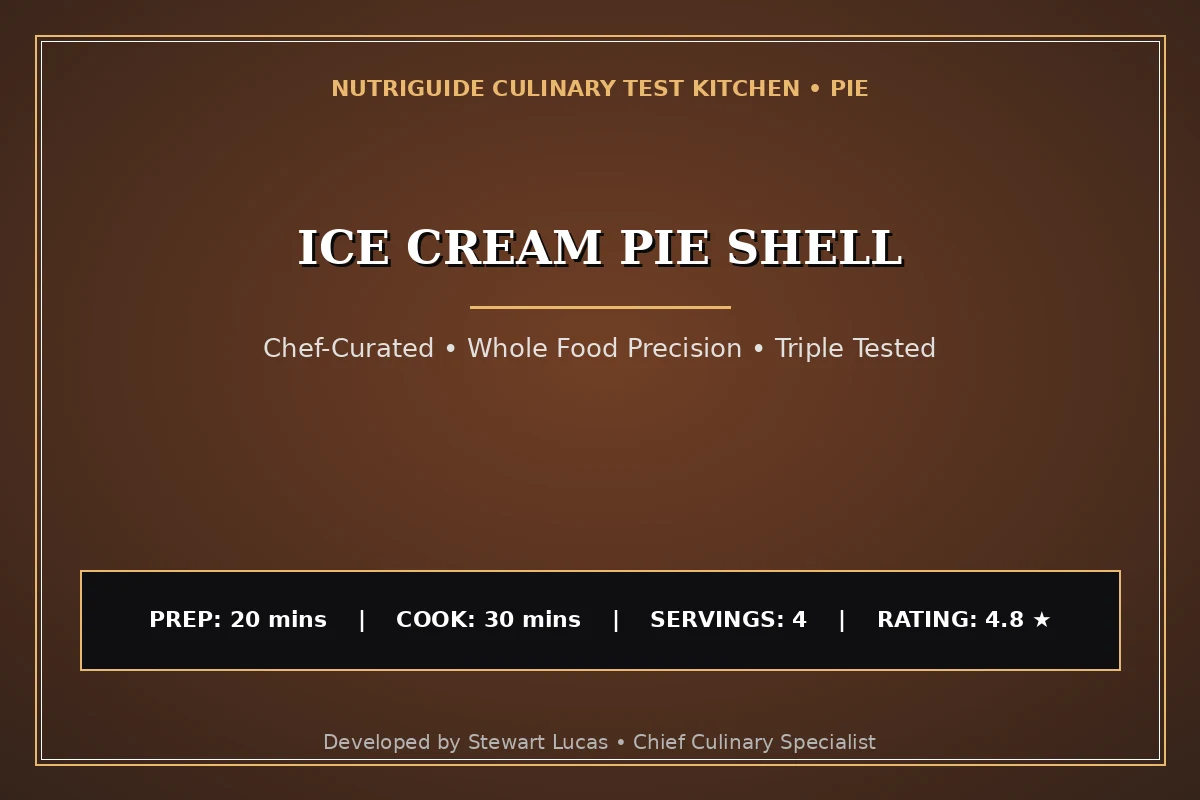 Ice Cream Pie Shell