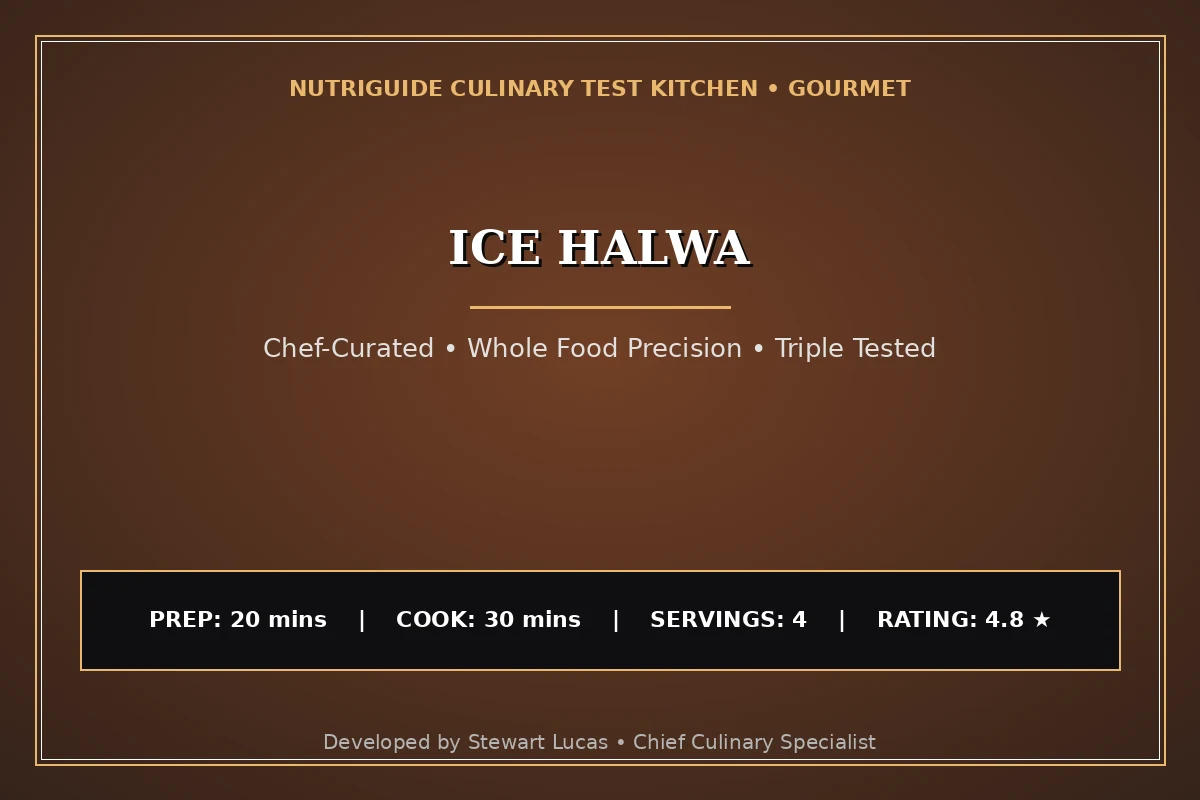 Ice Halwa
