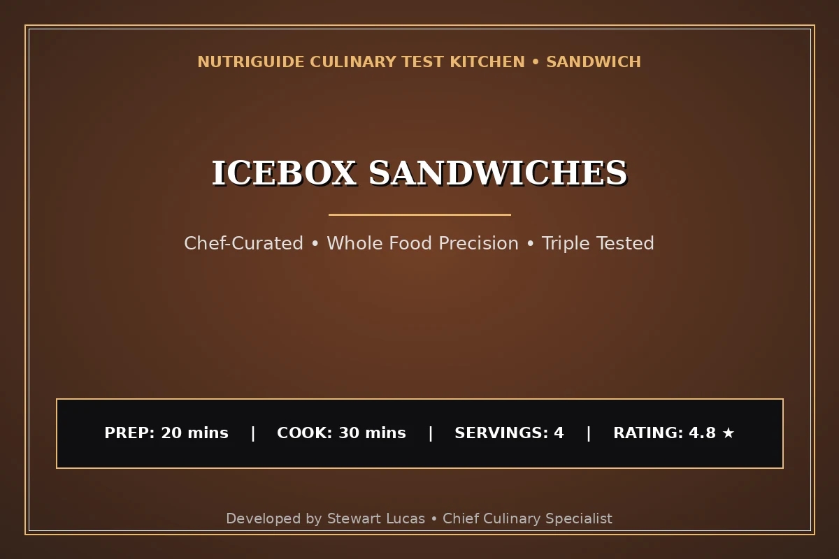 Icebox Sandwiches